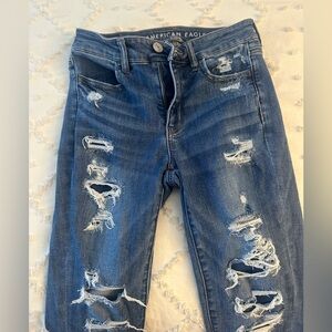 AE Ripped Mom Jean